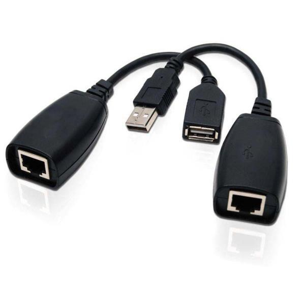 EXTENSOR USB RJ45 USB-RJ45 PAR KNUP HB-T88 R.22638
