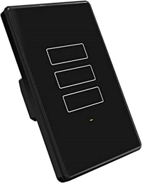 INTERRUPTOR INTELIGENTE 3 TECLAS WIFI TOUCH AGL PRETO R.22575