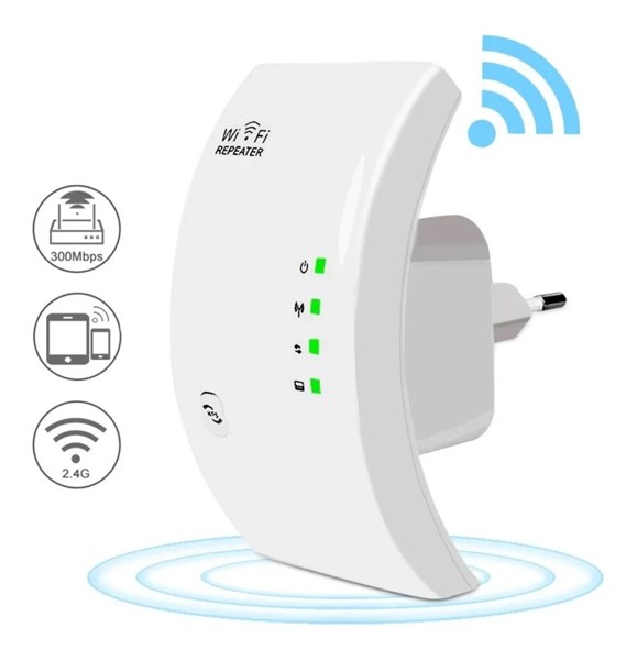 REPETIDOR SINAL WIRELESS-N 300MBPS REPEATER R.22745
