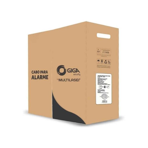 CABO REDE CAT5E 0,51MM BRANCO MULTILASER 300M SE321 R.30654