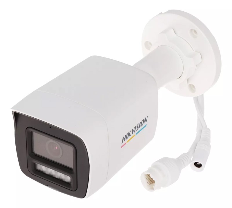 CAMERA IP 2MP HIKVISION 2.8MM 30M BULLET IP67 DS-2CD1027G2H-LIU COLORVU HYBRID COM AUDIO R.31102