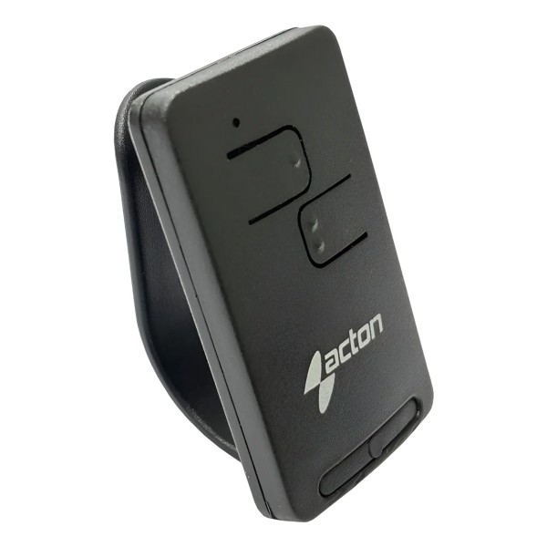 CONTROLE REMOTO PORTAO MOTOR UNIVERSAL ACTON 433MHZ TX UNO BLACK R.30931