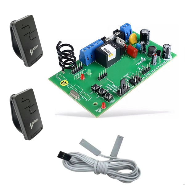 KIT CENTRAL DE PORTAO ACTON AC4-FLEX PRICE + FIM DE CURSO BV GATER 3 VIAS + 2 CONTROLES TX UNO R.31228