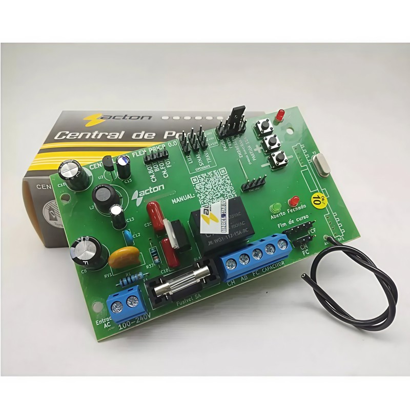 KIT CENTRAL DE PORTAO ACTON AC4-FLEX PRICE + FIM DE CURSO BV GATER 3 VIAS + 2 CONTROLES TX UNO R.31228