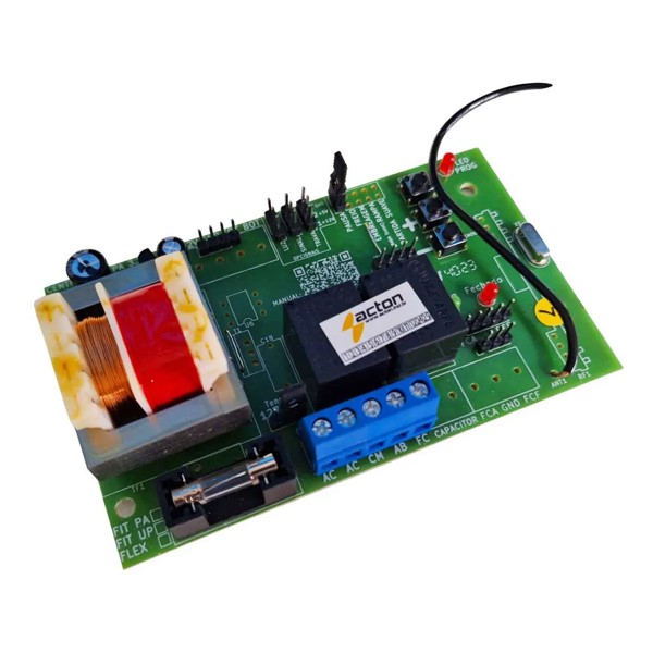 PLACA MOTOR CENTRAL DE PORTAO UNIVERSAL ACTON AC-4 FIT-PA 433MHZ R.20978