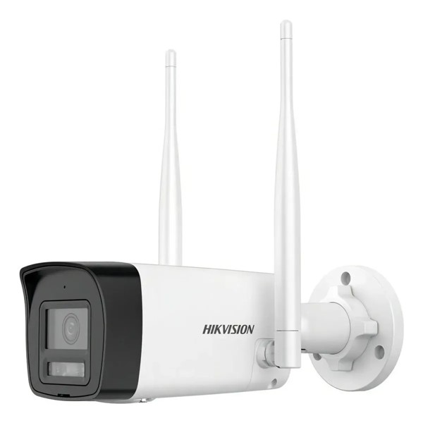 KIT CFTV NVS 2 CAMERAS BULLET 4MP WIFI COM AUDIO HIKVISION NKS424W0H EASYLINK R.31247 - D