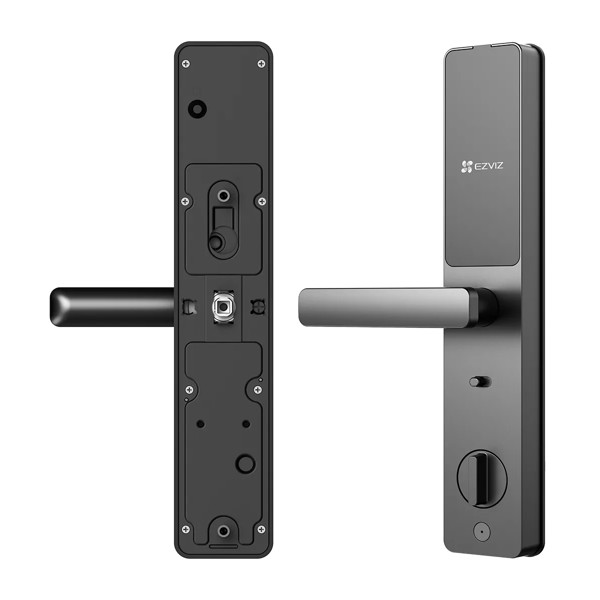 FECHADURA DIGITAL INTELIGENTE BIOMETRIA SENHA E CARTAO EZVIZ CS-DL05-R100-WBCP-GR R.31143