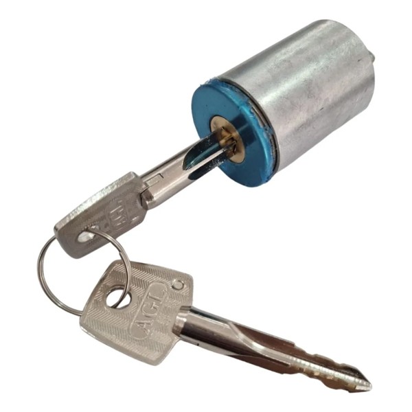 CILINDRO PARA FECHADURA ELETRICA AGL 42MM CHAVE TETRA R.00941