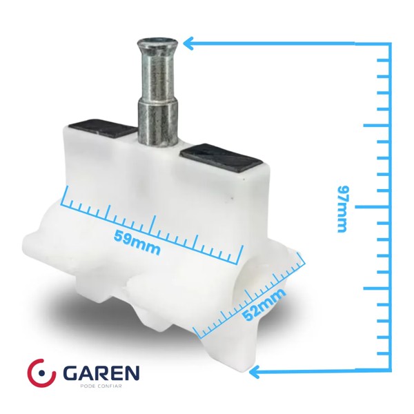 PORCA FUSO MOTOR BASCULANTE ACTON P.60 1/2 PARA MOTOR GAREN R.22331-D