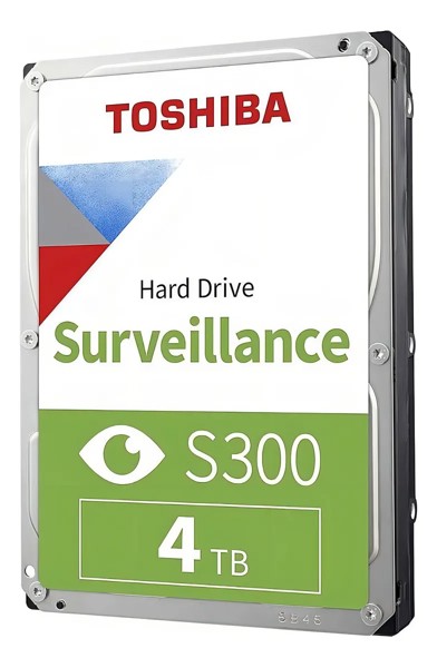 HD 4TB TOSHIBA SURVEILLANCE S300 5400 RPM HDWT840UZSVA R.01627