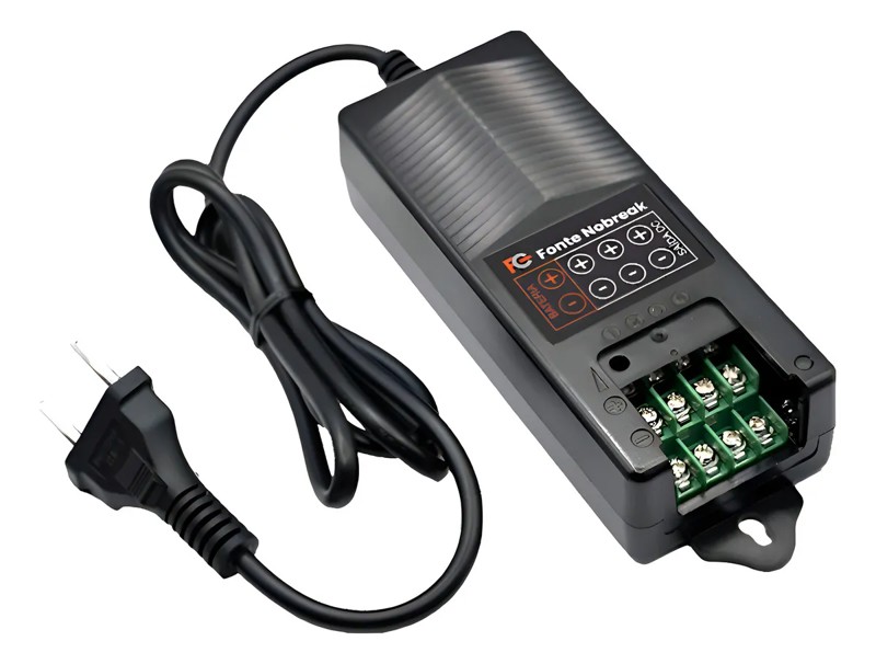 FONTE DE ALIMENTACAO NOBREAK MULTISAIDA 12V 5A 3 SAIDAS FC-1205MB R.01543
