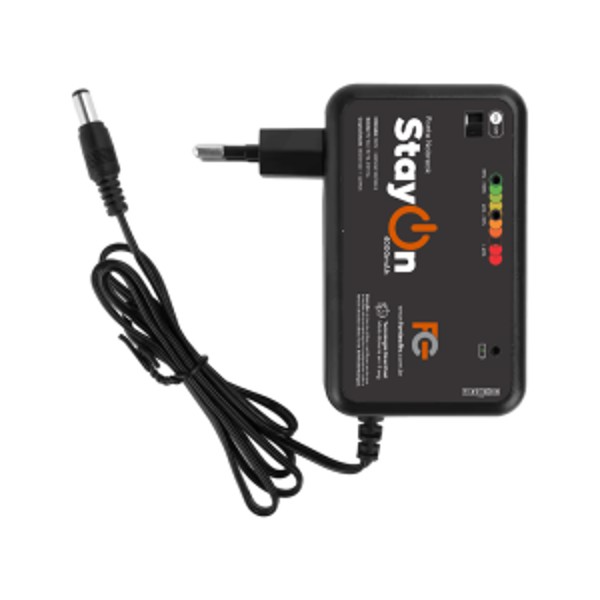 FONTE DE ALIMENTACAO NOBREAK STAYON 5V.2A/9V.1A/12V.1A 4.000MA FC-NB4N R.00398 - D