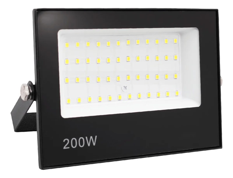 REFLETOR DE LED 200W BRANCO FRIO 6000K KOALES ULTRA THIN R.30136