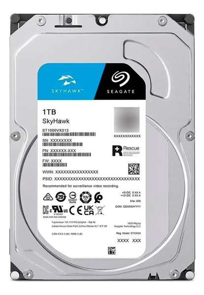 HARD DISK HD 1TB SEAGATE SKYHAWK ST10000VX0005 (RECONDICIONADO - 6 MESES) R.01622