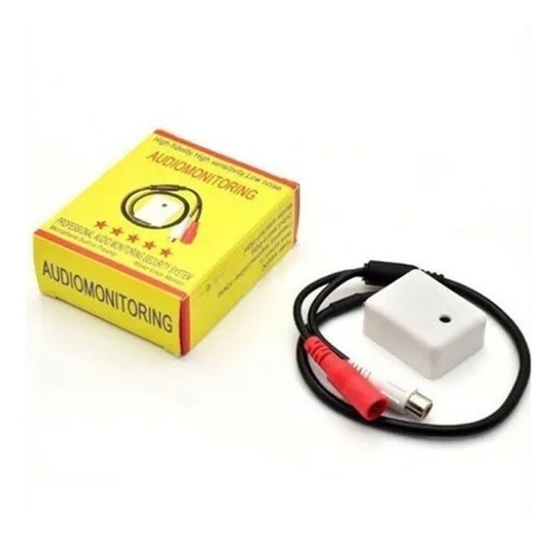 MICROFONE AMPLIFICADOR PARA CFTV MIC10 R.01860
