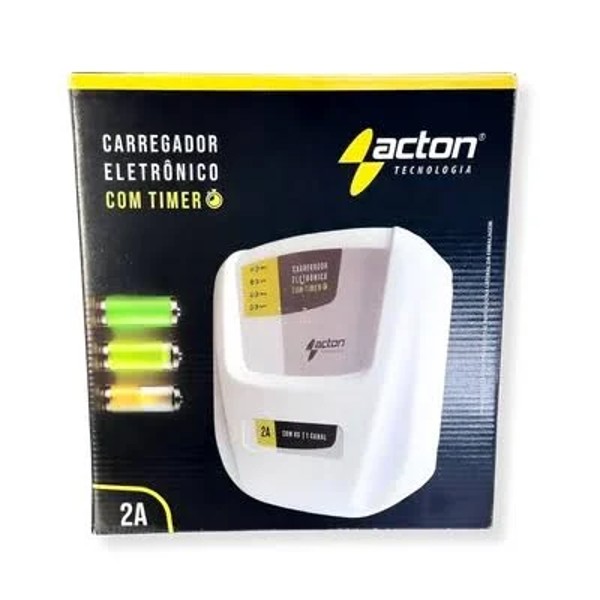 FONTE CHAVEADA 12V 2A FUNCAO NOBREAK COM 2 CANAIS RF E TIMER ACTON R.01527 - D