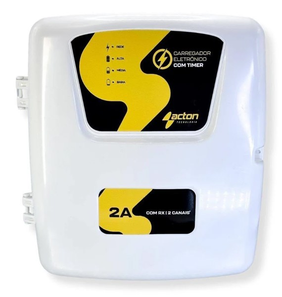 FONTE CHAVEADA 12V 2A FUNCAO NOBREAK COM 2 CANAIS RF E TIMER ACTON R.01527 - D