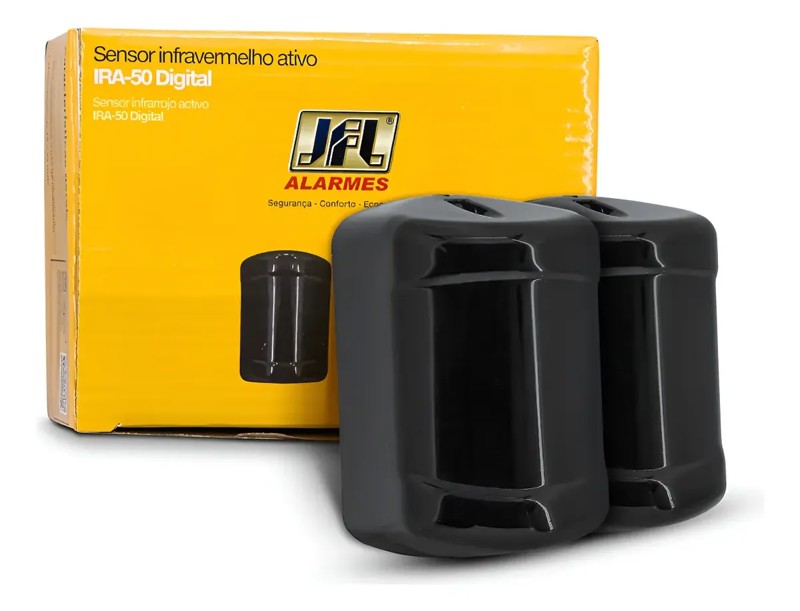SENSOR DE BARREIRA ATIVO 1 FEIXE 60 METROS IRA-50 JFL R.02576
