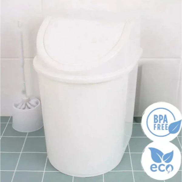 LIXEIRA BASCULANTE 12 LITROS ECO BRANCA JAGUAR R.31154