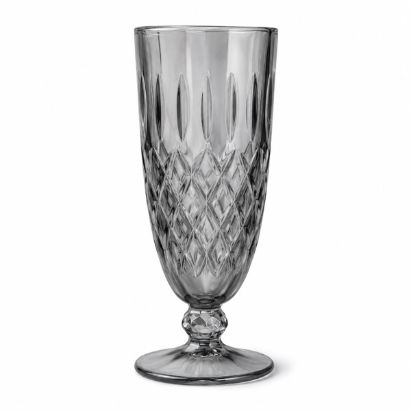JOGO 6 TULIPAS DE VIDRO GREY 250ML UH090070-GR UNIK HOME R.31620