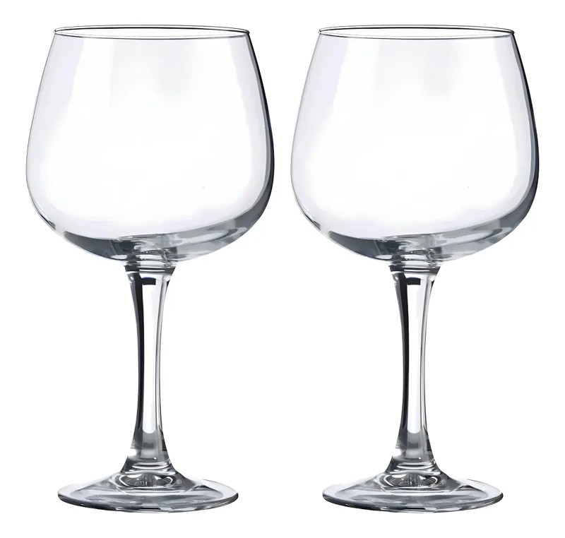 JOGO 2 TAÇAS DE VIDRO ANGELITA 720ML MCASA TEM 16909 R.31627
