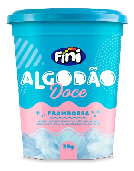 ALGODÃO DOCE FINI POTE 35G FRAMBOESA R. R.31633
