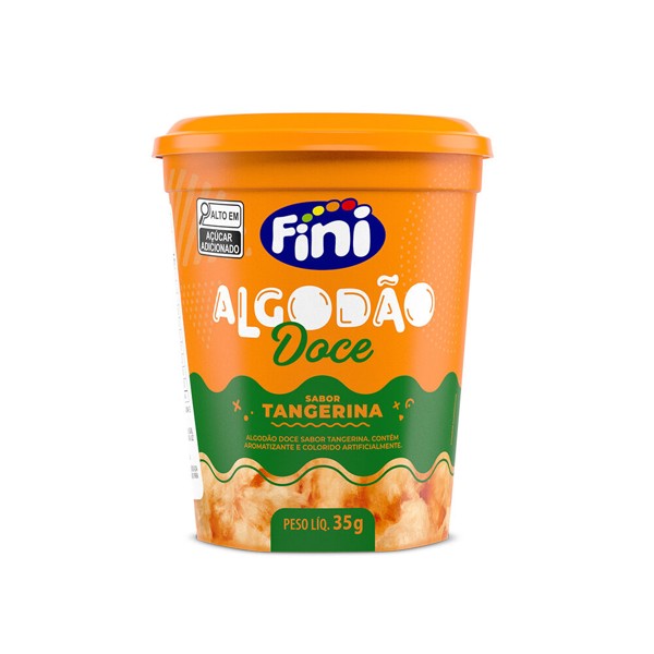 ALGODÃO DOCE FINI POTE 35G TANGERINA R.31634