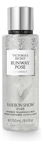 BODY SPLASH VICTORIA'S SECRET RUNWAY POSE SHIMMER 250ML ORIGINAL R.31663