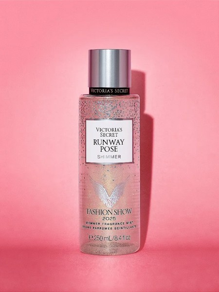 BODY SPLASH VICTORIA'S SECRET RUNWAY POSE SHIMMER 250ML ORIGINAL R.31663