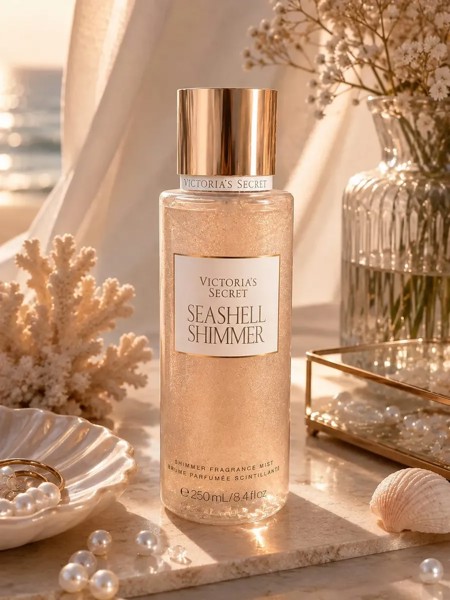 BODY SPLASH VICTORIA'S SECRET SEASHELL SHIMMER 250ML ORIGINAL R.31665