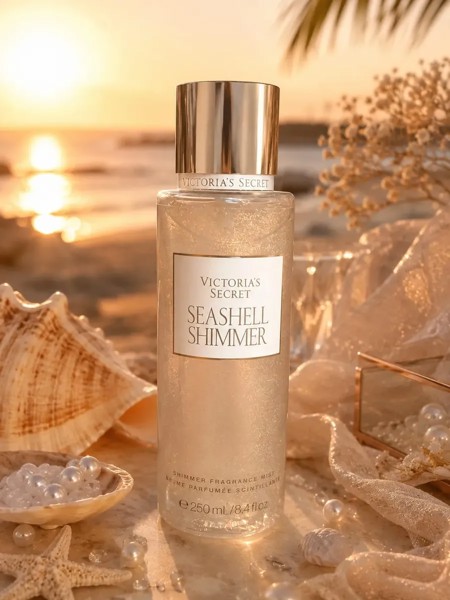 BODY SPLASH VICTORIA'S SECRET SEASHELL SHIMMER 250ML ORIGINAL R.31665
