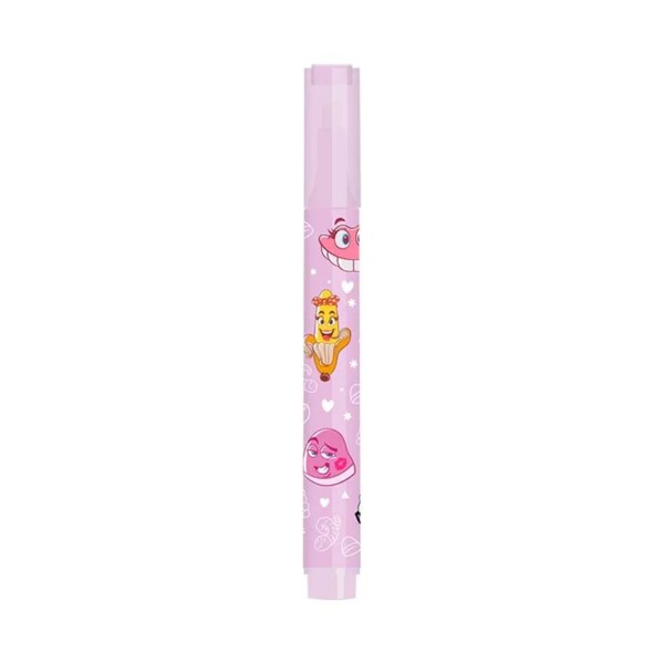 CANETA MARCA TEXTO COLORIDAS COM AROMA FINI LEOARTE R.31677