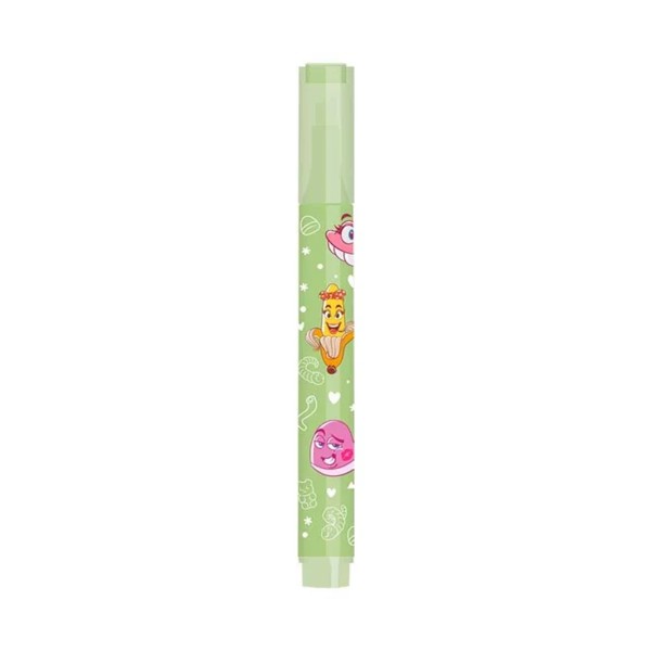 CANETA MARCA TEXTO COLORIDAS COM AROMA FINI LEOARTE R.31677