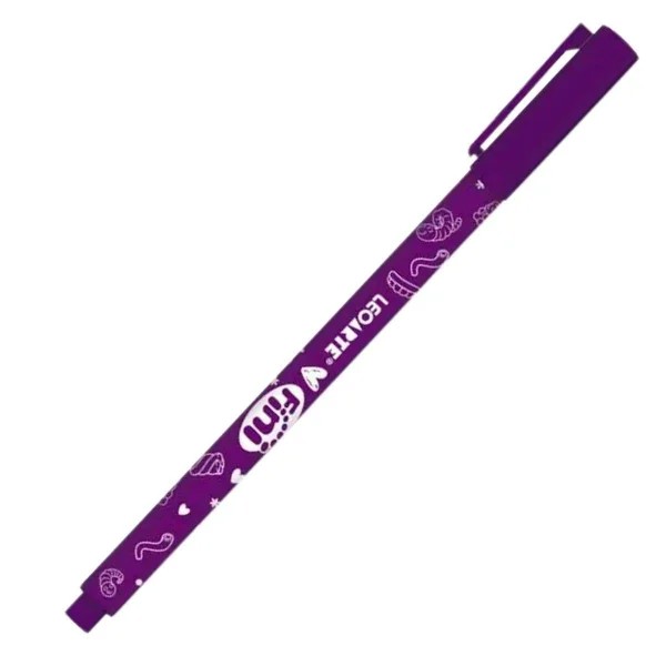 CANETA DE GEL ESTAMPADA FINI LEOARTE R.31678