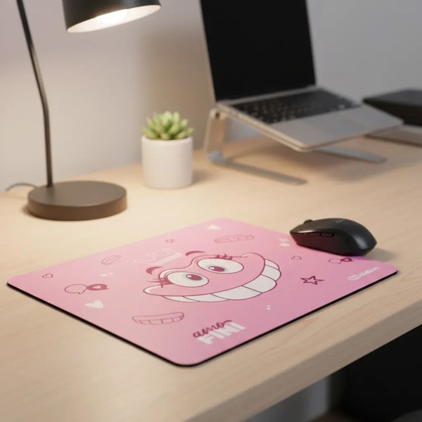 MOUSE PAD ESTAMPADO FINI LETRON ANTIDERRAPANTE EMBORRACHADO R.31680