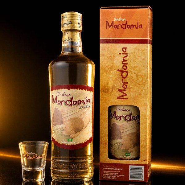 CACHAÇA MORDOMIA CEREJEIRA COM COPO 670ML R.31684