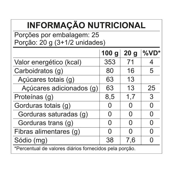 BALA DE GELATINA MINHOCAS AZEDINHAS SOTIDAS FINI 500G R.31699