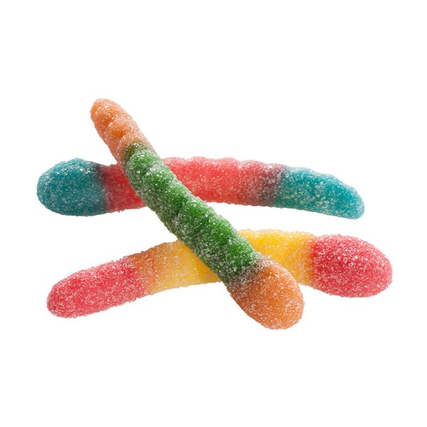 BALA DE GELATINA MINHOCAS AZEDINHAS SOTIDAS FINI 500G R.31699