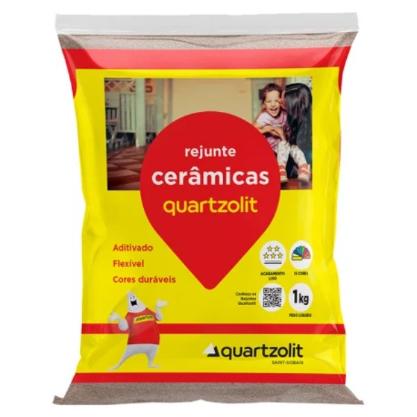 REJUNTE QUARTZOLIT CINZA OUTONO 1KG