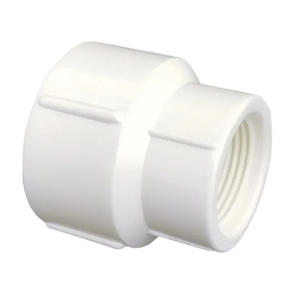 LUVA ROSCAVEL BRANCA AMANCO 1.1/2'' 