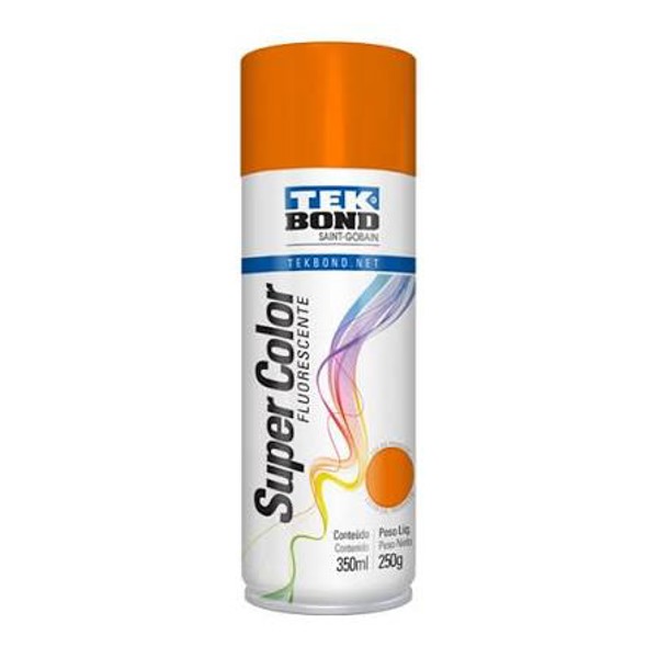 TEK BOND TINTA SPRAY LARANJA  350ML