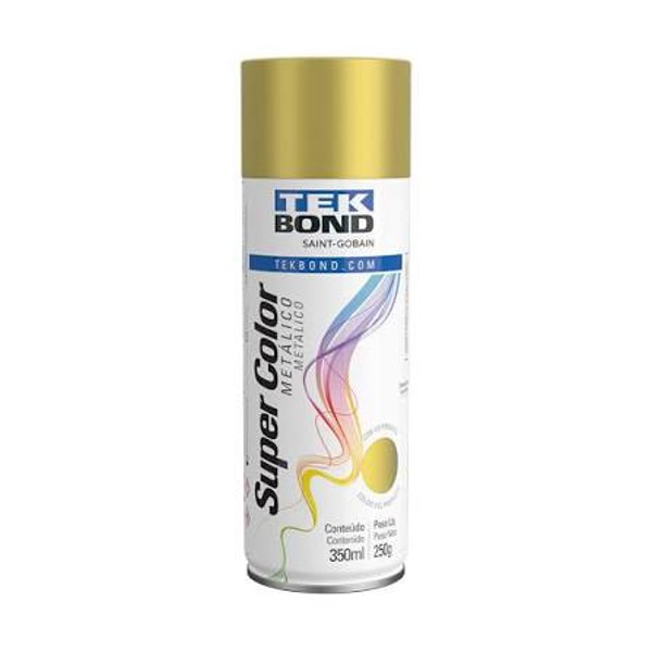 TEK BOND TINTA SPRAY DOURADO 350ML