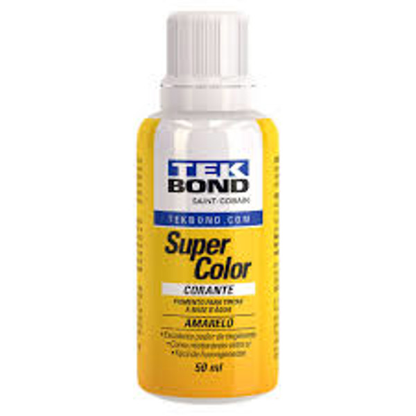 BISNAGA TEKBOND 50ML AMARELO