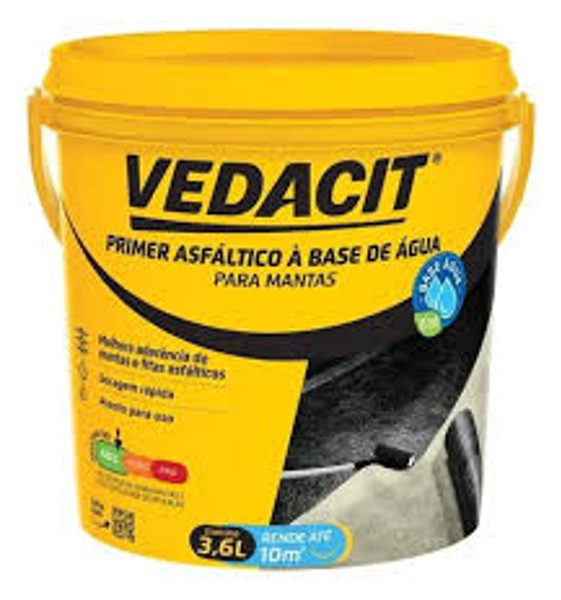 PRIMER P/ MANTA ASFALTICA VEDACIT 3,6L