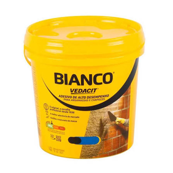 BIANCO VEDACIT P/ ARGAMASSAS E CHAPISCOS 18L