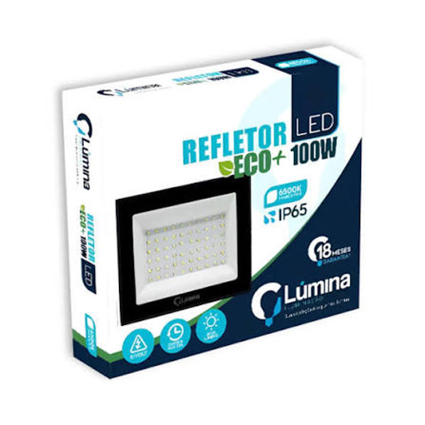 REFLETOR LED 100W LUMINA