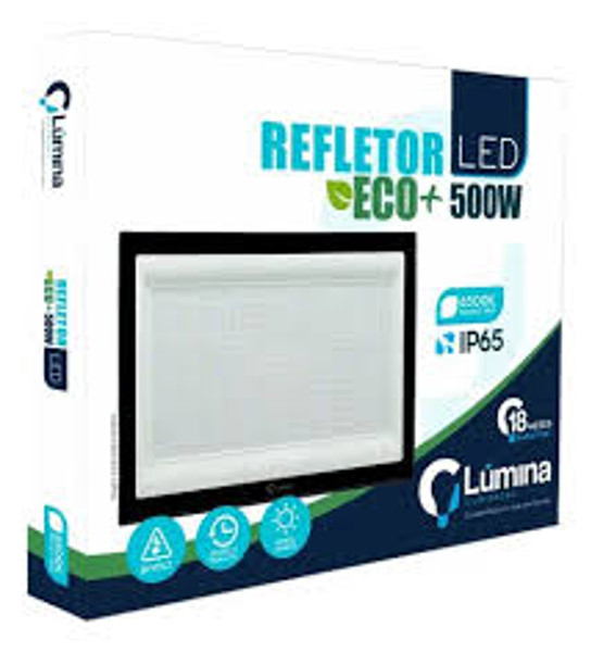 REFLETOR LED 500W LUMINA