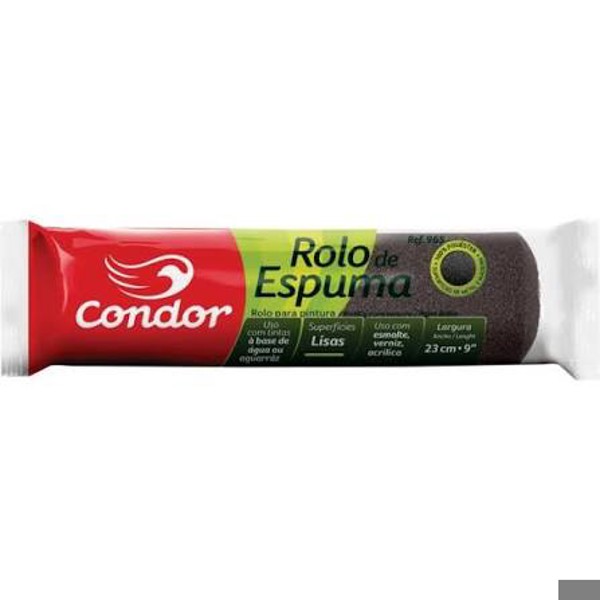 ROLO DE ESPUMA CONDOR S/ CABO 23 CM