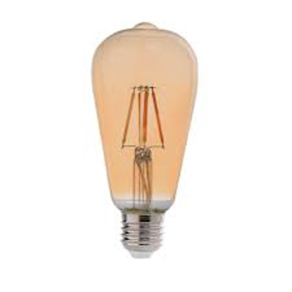 LAMPADA FILAMENTO LED G-LIGHT TIPO PERA BASE E27 - 4W 