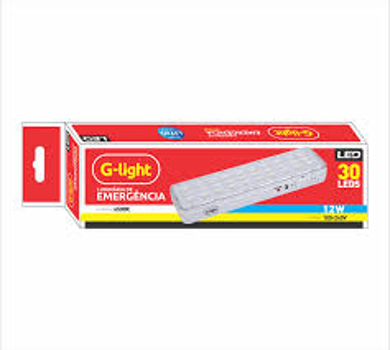 LUMINARIA DE EMERGENCIA G-LIGHT 30 LEDS 10W 1200LM
